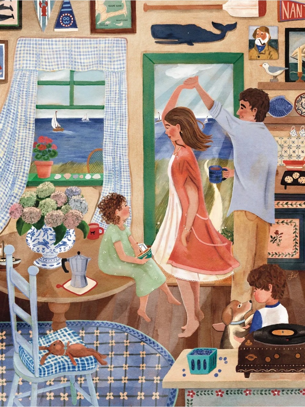 Olleo Saturday Morning 1000 piece puzzle - Picture 4 of 4